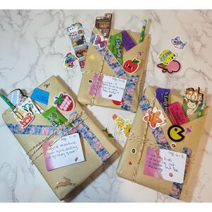 Kids' Blind Date With A Book: Mystery Story Gift Set, Stickers & Bookmark